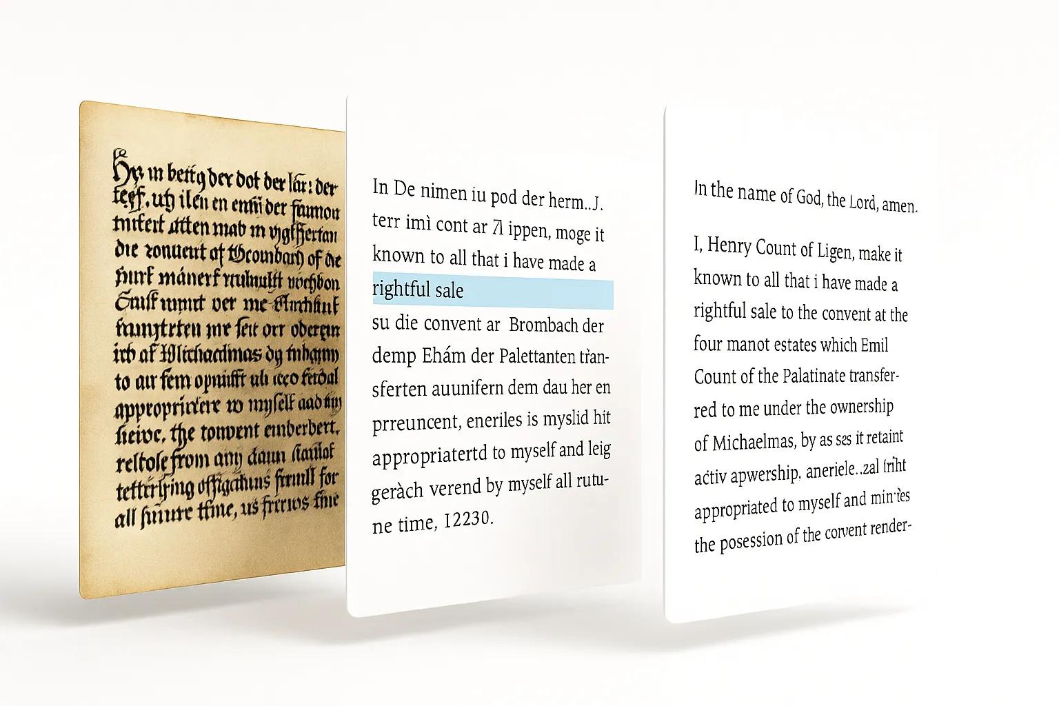 Handwriting background